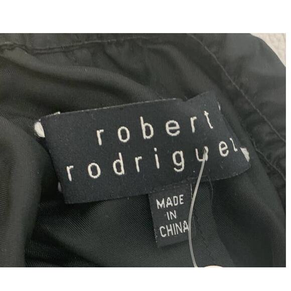 ROBERT RODRIGUEZ Floral Print Mini Silk Dress - Picture 8 of 8